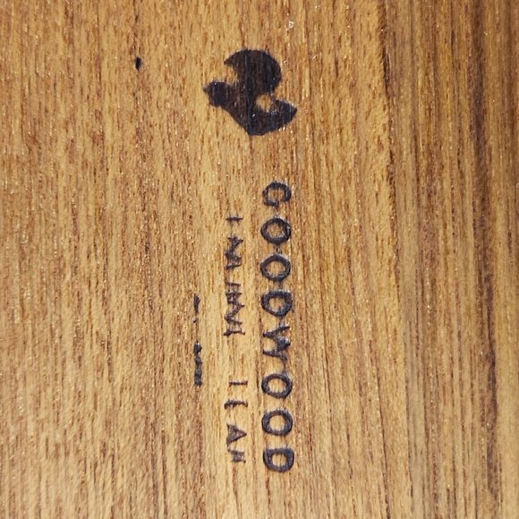 Mid Century Danish Modern 1969 Teak Condiment Set With Tray And Spoons - Picture 5 of 8